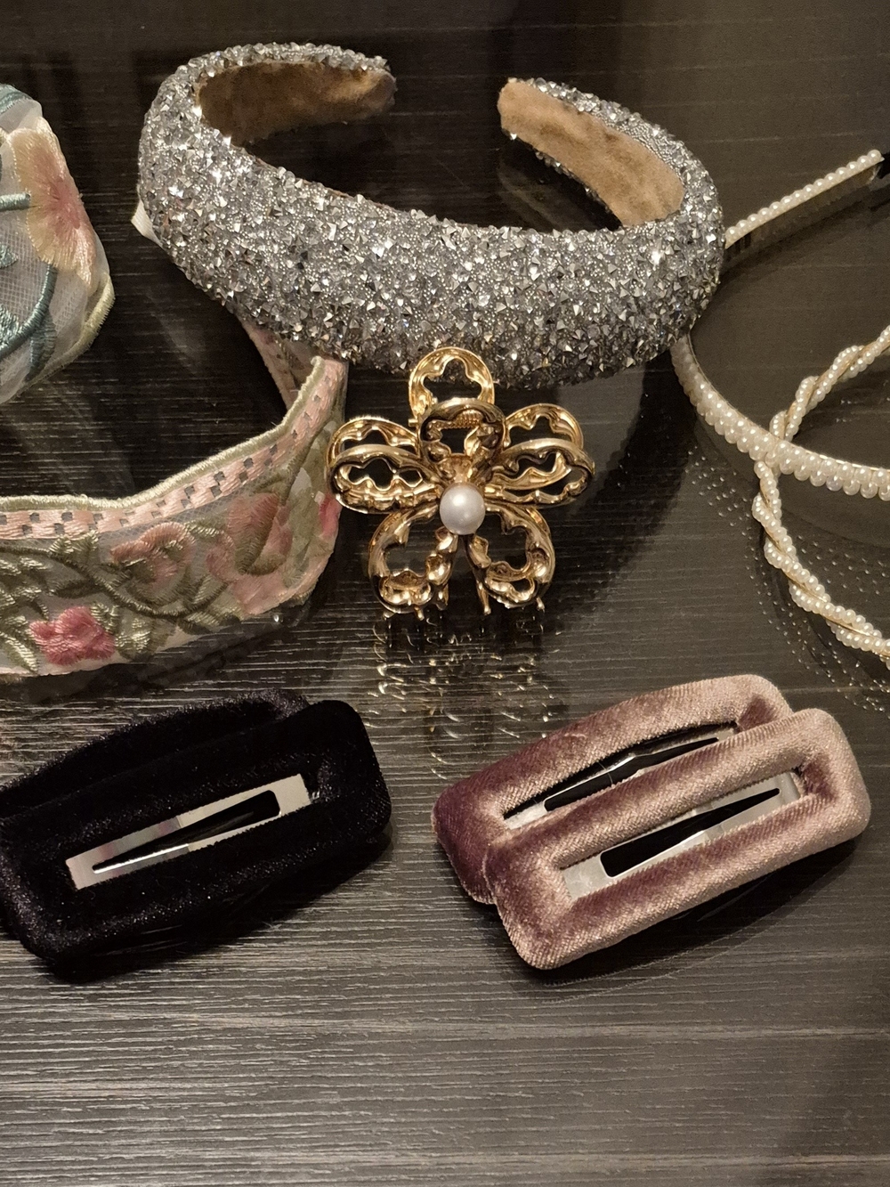 Sparkling Silver Crystal Headband Bundle! Took Plastic Off For Photos. NWT!